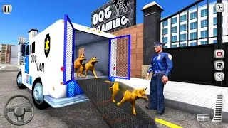 Police Dogs Van Driver Duty - Transport Truck Simulator 21 - Android Gameplay