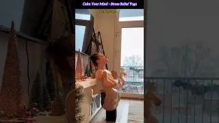 Calm Your Mind &ndash; Stress Relief Yoga for Busy Days 🌿 #usa #yogawellbeing #yogaflow #yogasequencing
