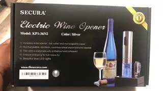 Electric Wine Opener Review | Unboxing | ! Worth it ? | EverythingDinasia