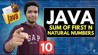 Find Sum 1 to N in Java | For Loop Step by Step#Java #DSA #Coding #Loops