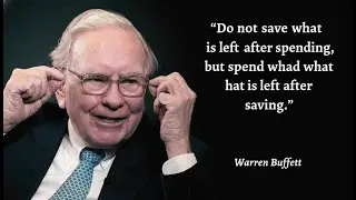 Warren Buffett: &ldquo;Save First, Spend Later&rdquo; &ndash; The Rule That Builds Wealth