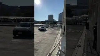 Competing Political Campaign Cars in Japan