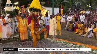 Marche sur le feu à Sainte-Marie