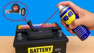 UNBELIEVABLE! Old Battery Like New in 1 Minute! Quick Way to Restore Your Battery!