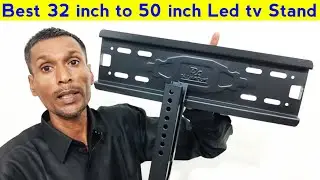 Smart led tv Stand 32 inch to 42 inch Unboxing & Review