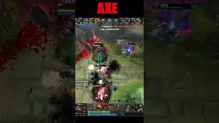 When AXE  farm Hero instead of creeps 🔥Easy 2870 Golds🔥 #dota2 #shorts #Rampage