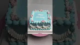Full tutorial on making square cake #tiglezcakes