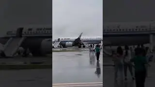 ATERRIZAJE DE EMERGENCIA DEL VUELO CA403 DE AIR CHINA | INCENDIO DEL MOTOR IZQUIERDO