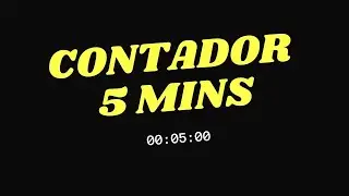 5 Mins Countdown Timer 5 Mins timer 5 Minutos Contador en C#
