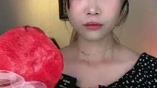 哈哈大西瓜呀冰的#西瓜 #咀嚼音声控 #一口一个