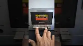 TAPE DECK AKAI CS 702D TEST