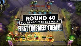 Round 40! Mega-Troll! / Dota Underlords Strategy