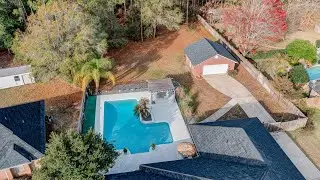 Private Estate on 2.73 Acres With Pool and Detached Garage Coxwell Lane