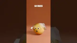 Cloth Simulation from 1 Face to 4096 Faces #3d #blender3danimation #animation #3dart #blender3d