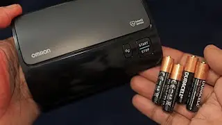 Omron Tubeless Blood Pressure Monitor - Battery Replacement