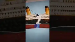 Titanic in Floating sandbox