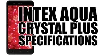 INTEX AQUA CRYSTAL PLUS