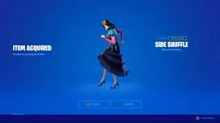 *NEW* Side Shuffle Emote + RARE Skin!