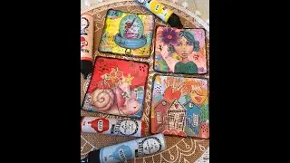 6ème PARTIE / On joue avec le March Color challenge #scrapbooking #caméléonscrap #artbymarlene