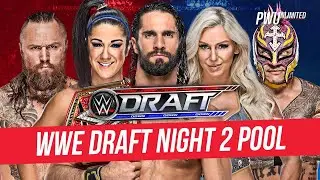 WWE Draft Night 2 Pool: Who Can be Drafted Tonight On RAW