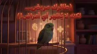 طائرك مريض ولا يُظهر أي أعراض؟ أخطر الأمراض الصامتة عند الطيور ومتى تتدخل فورًا