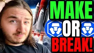CRYPTO.COM CRO COIN IS ON A CLIFF! (CRO PRICE BREAKING PRICE NEWS!)