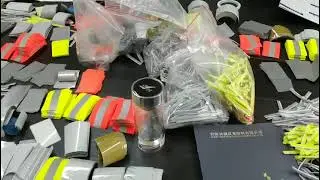 Silver Reflective T/C Fabric for High Visibility Clothing, Reflective Material, Reflective Tape