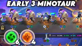 3 STAR MINOTAUR.!! ELEMENTALIST FORSAKEN COMBO.!! MAGIC CHESS MOBILE LEGENDS