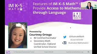 Illustrative Mathematics Webinar - Access To Mathematics