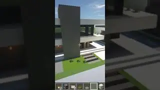 Mans&atilde;o Moderna no Minecraft - 21 #shorts #minecraft
