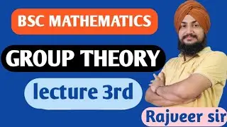 lec-3//Group theory//some examples of group//finite and infinite group//RPSC maths
