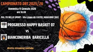 Progresso Happy Basket 07  Vs  Bianconeriba Baricella 11 01 2026 DR1   2T