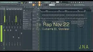 Base de Rap Nov 22 (Guitarra Ac, Guitarra El, Violines) / FL Studio 20