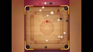 1 vs 1,10000 coin  carram game #carram #gaming  #video