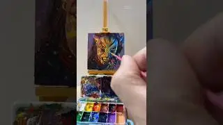 Super Mini Painting !🎨|AVATAR✨|part2✨#art #painting #satisfying#shorts