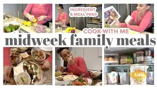FAMILY FRIENDLY MEAL PREP & COOK DINNER WITH ME || THE SUNDAY STYLIST