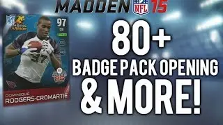 Madden 15 Ultimate Team - HUGE Christmas Badge Pack Opening, 97 OVR DRC & Playoff Coin-Ups! MUT 15