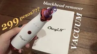 Affordable Vacuum Blackhead Remover | celine POVlog