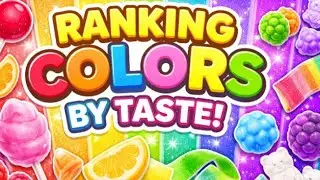 Ranking colors by taste !!!!!!!! #candy #colors #ranking 