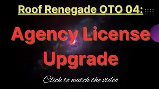 Roof Renegade OTO 4 - Agency License Upgrade