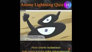 Anime Quiz Short #31 &mdash; #animeopeningquiz #anime #franktamas #animemusic #animeopening #opening