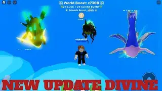 CLICKER SIMULATOR NEW UPDATE 29 NEW DEEP SEA ISLAND DIVINE #roblox #livestream #clickersimulatorlive