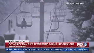 Oceanside Man Dies After Being Found Buried In Snow On Mammoth Mountain