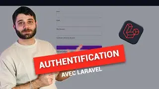 Authentification et envoi d'email avec Laravel (Sans kit)