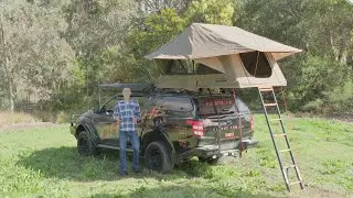 Как установить палатку Intrepidor 3 Roof Top Tent | DARCHE®