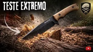 TESTE EXTREMO! A Faca ZULU Aguenta o Campo Real?