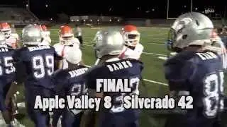 High School Prep Football Apple Valley vs Silverado