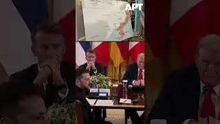 Zelensky Points at Map in Oval Office: &lsquo;How Will I Take It Back?&rsquo; &ndash; Trump Pushes Land-for-Peace Idea