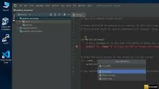 Running Python Scripts Using PyCharm || #python #pycharm