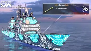 USS Port Royal - Equip Full Iskander New Missile With Best Build - Modern Warships Gameplay